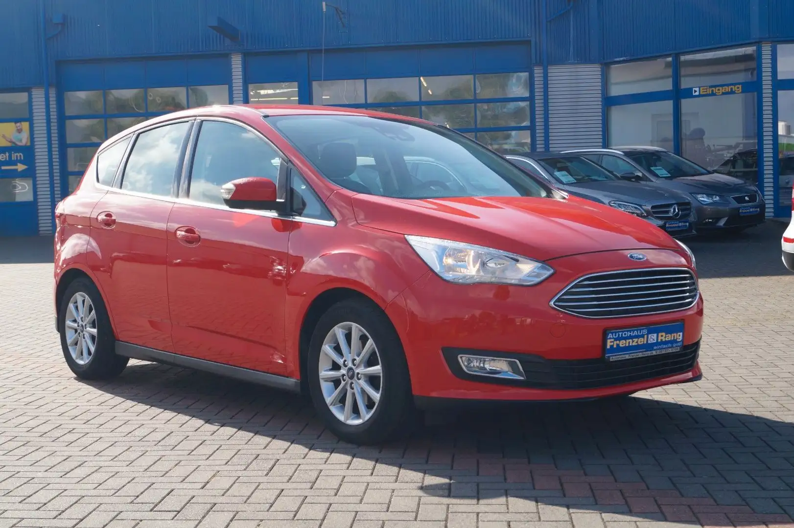Ford C-Max *1.Hand*Navi*SHZ*Klima*Tempomat*Bluetooth* Rot - 1