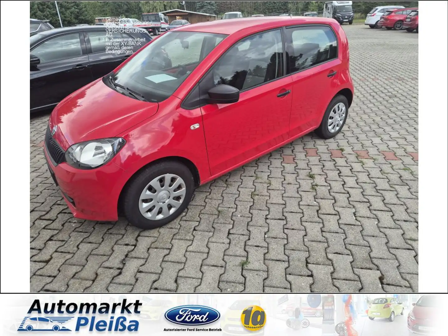Skoda Citigo 1.0 MPI Cool Edition  Mit Standheuzung Rot - 2