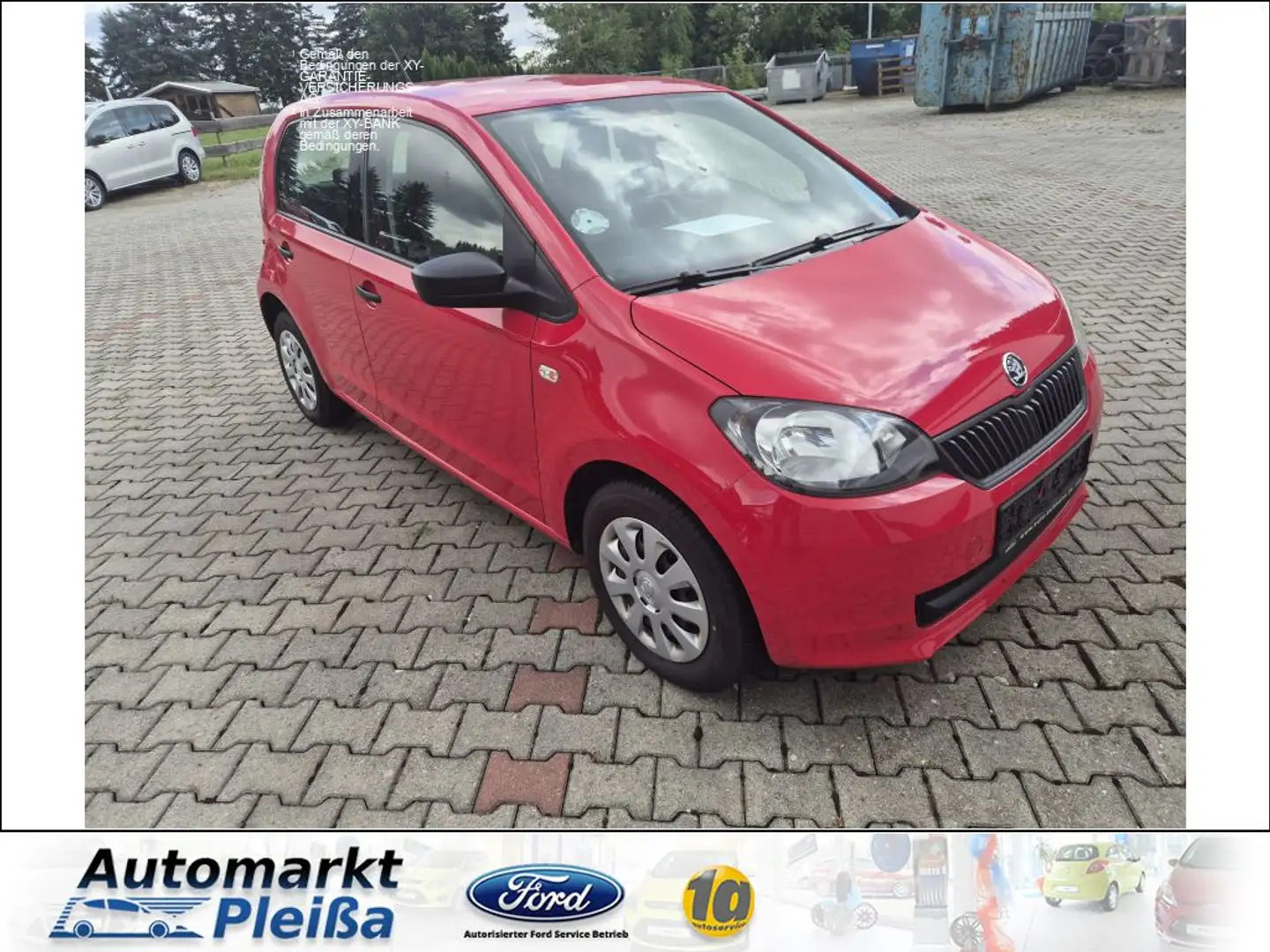 Skoda Citigo 1.0 MPI Cool Edition  Mit Standheuzung Rot - 1