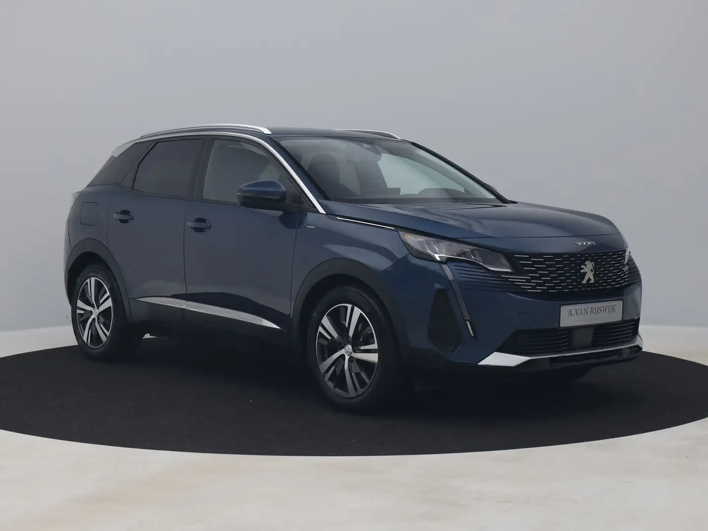 Peugeot 3008 1.6 HYbrid 225 PK Automaat Allure | CAMERA | KEYLE Blauw - 2