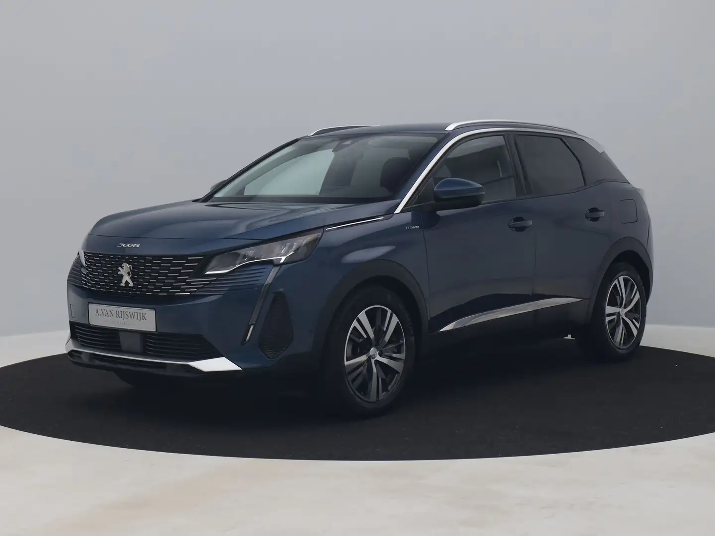 Peugeot 3008 1.6 HYbrid 225 PK Automaat Allure | CAMERA | KEYLE Blauw - 1