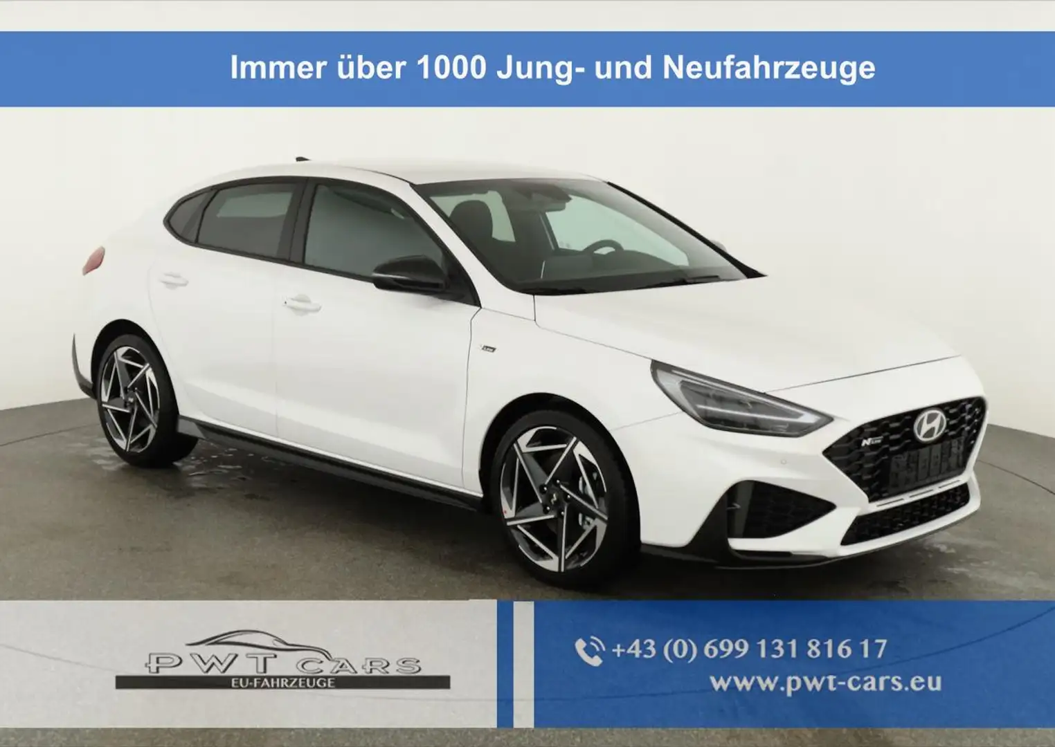 Hyundai i30 N Line 1.5 T-GDI DCT Fastback N-LINE, Navi, 18-... Weiß - 1