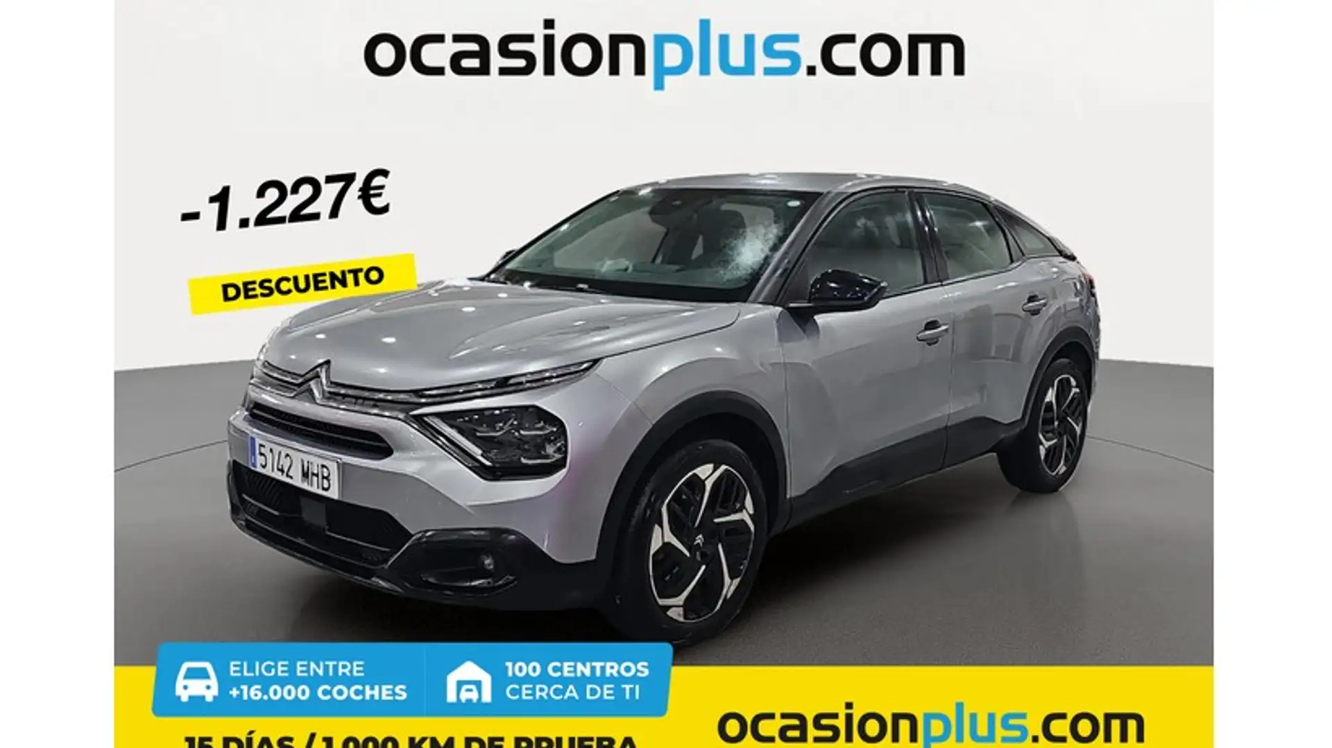 Citroen C4 1.2 PureTech Feel Pack S&S 130 Zilver - 1