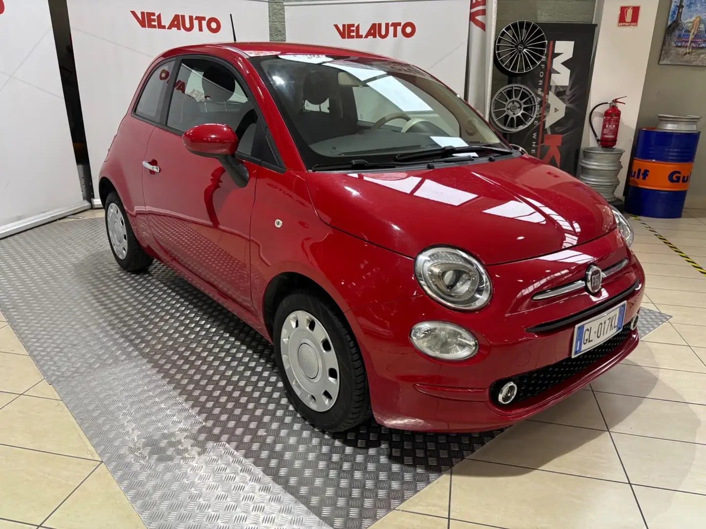 Fiat 500 500 1.0 Hybrid Cult Rosso - 2