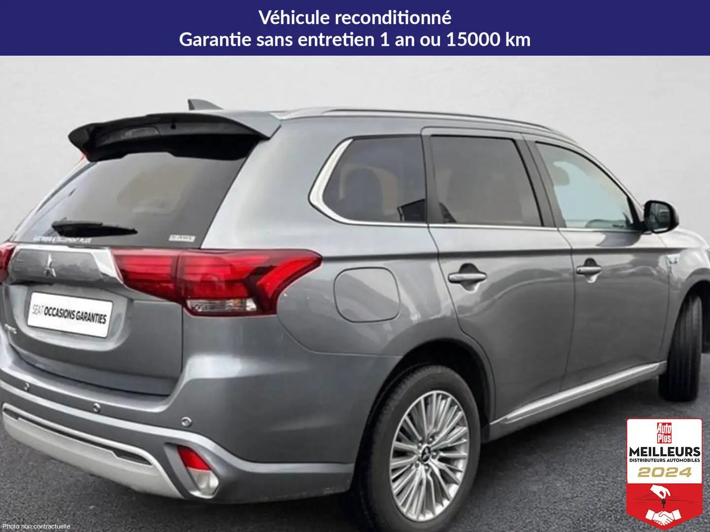 Mitsubishi Outlander 2.4l phev twin motor 4wd invite Gris - 2