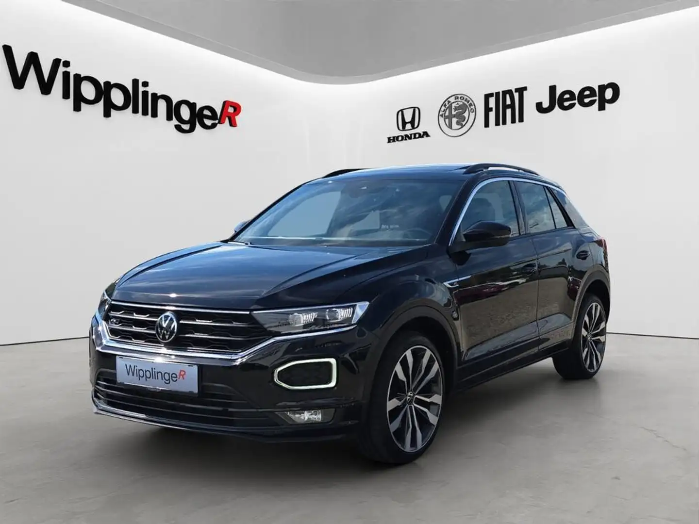 Volkswagen T-Roc 1,0 TSI Design R-Line Schwarz - 1