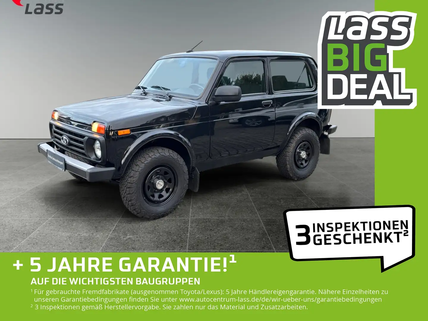 Lada Niva Legend 1.7 4x4 DAB el.FH Shz BT Dotz AHK Schwarz - 1