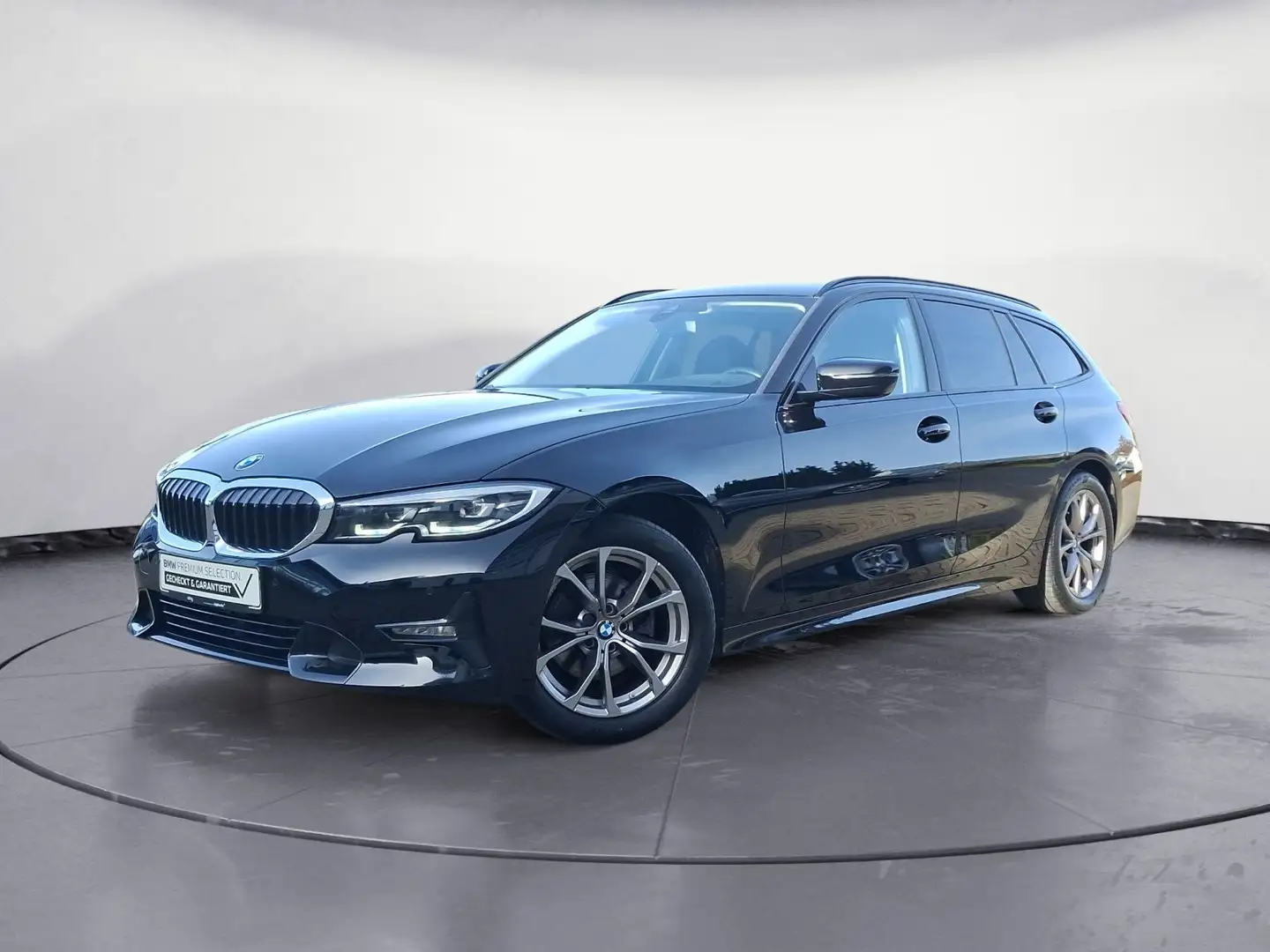 BMW 320 d xDrive Touring Sport Line Automatic Aut. Noir - 2