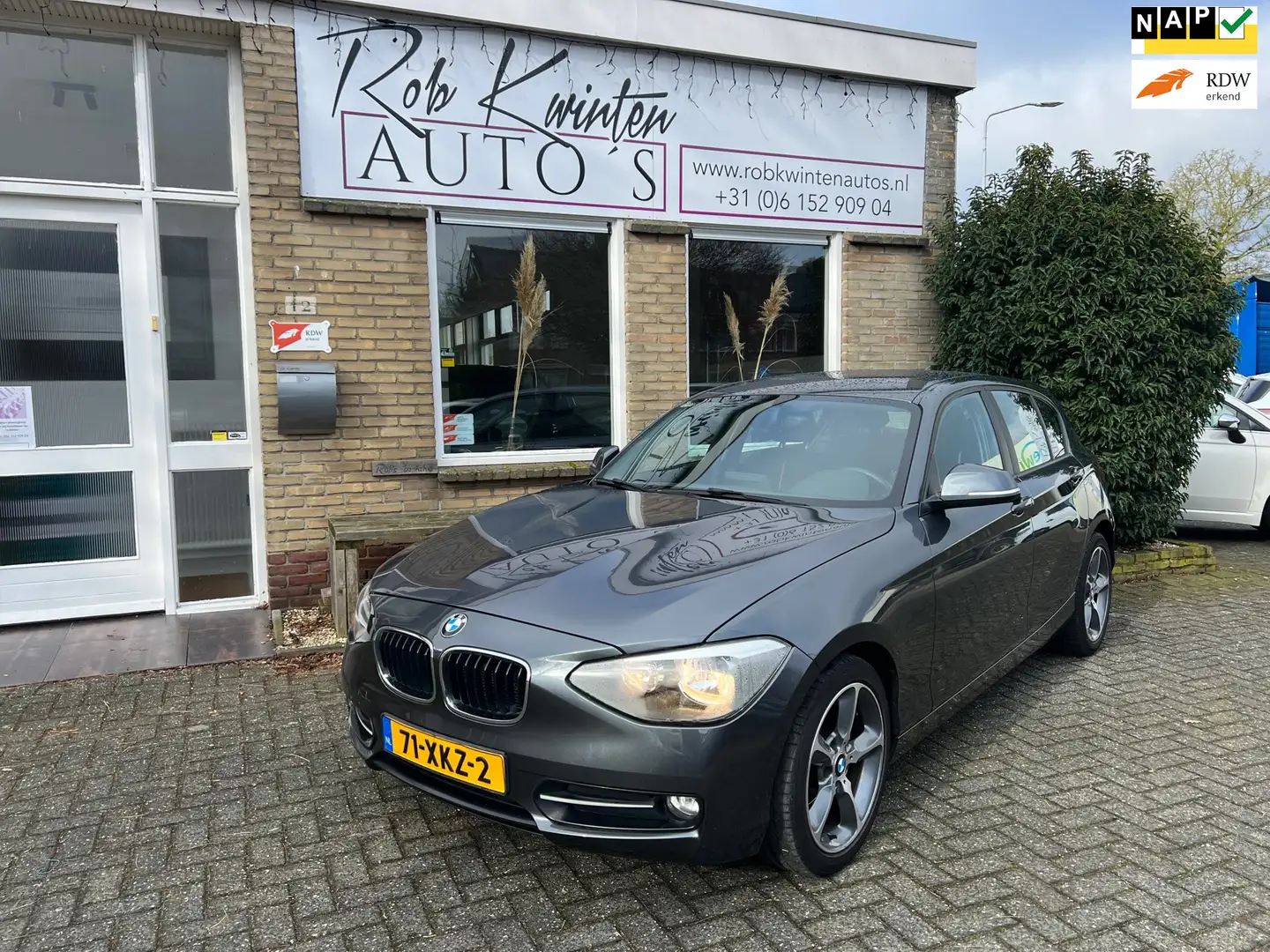 BMW 116 1-serie 116i Business Sport Grijs - 1