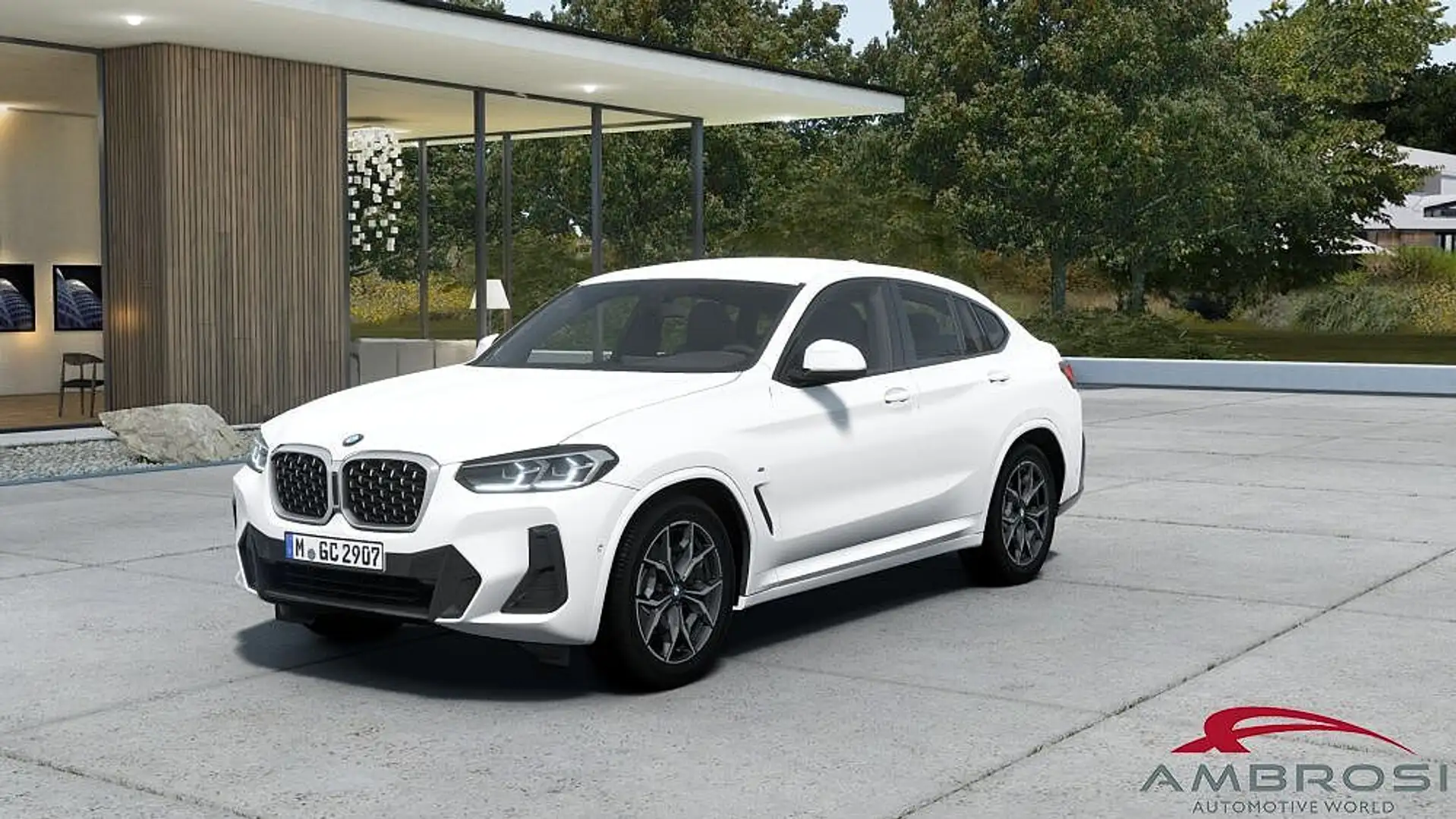 BMW X4 xDrive30d 48V Msport Bianco - 1