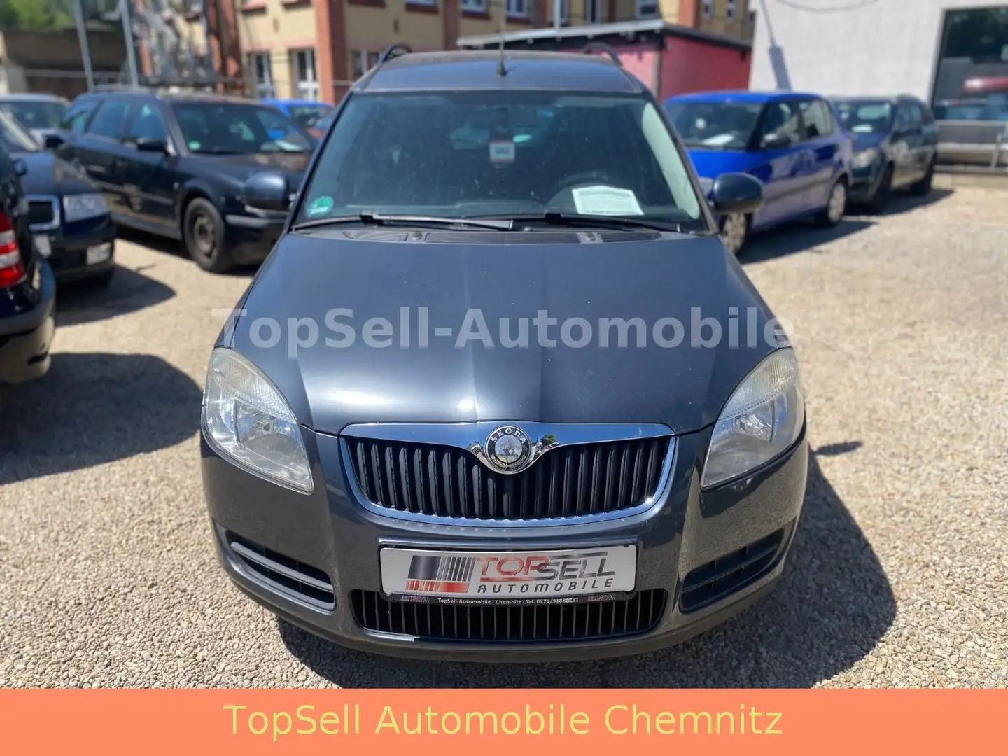 Skoda Roomster 1.4 16V Style Sitzheizung Klimatronik Grau - 1