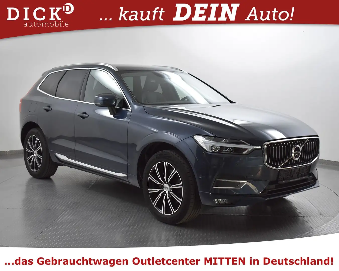 Volvo XC60 B4 Aut. Inscrip STDHZ+MEMO+360+HEAD+AHK+ACC Blue - 1