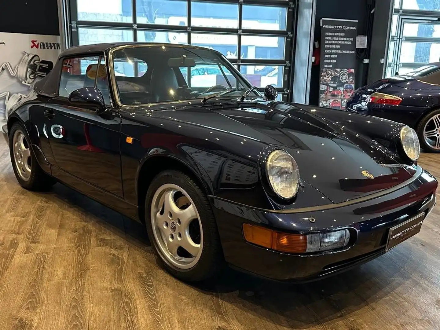 Porsche 964 911 Cabrio 3.6 Carrera 2 Albastru - 1