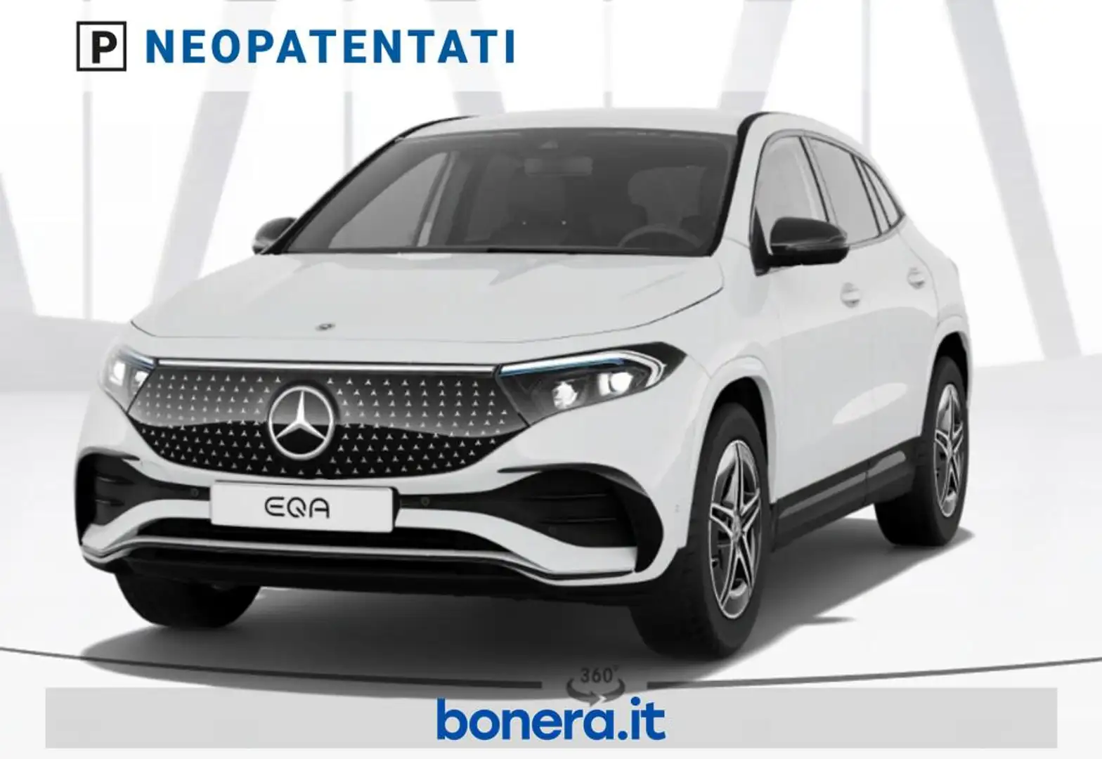 Mercedes-Benz EQA 250 250+ AMG Line Advanced Blanc - 1