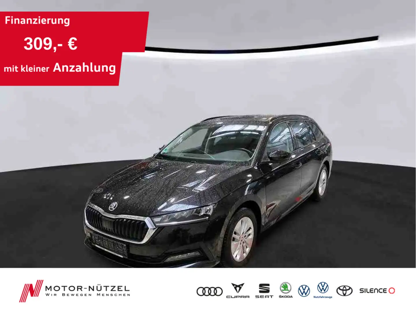 Skoda Octavia Combi 2.0 TDI DSG AMBITION LED+NAV+2xSHZ Schwarz - 1