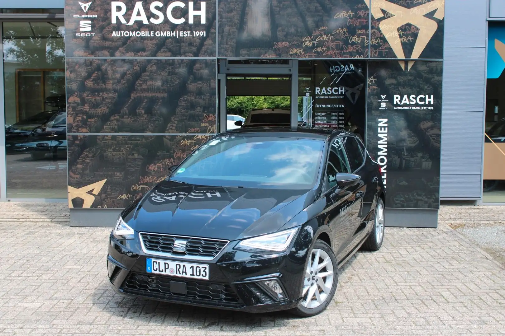 SEAT Ibiza FR 1.0 TSI+LED+SHZ+FULL LINK+SPURH.+KLIMA+ Schwarz - 1