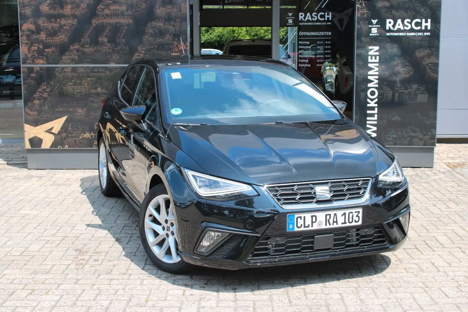 SEAT Ibiza FR 1.0 TSI+LED+SHZ+FULL LINK+SPURH.+KLIMA+ Schwarz - 2