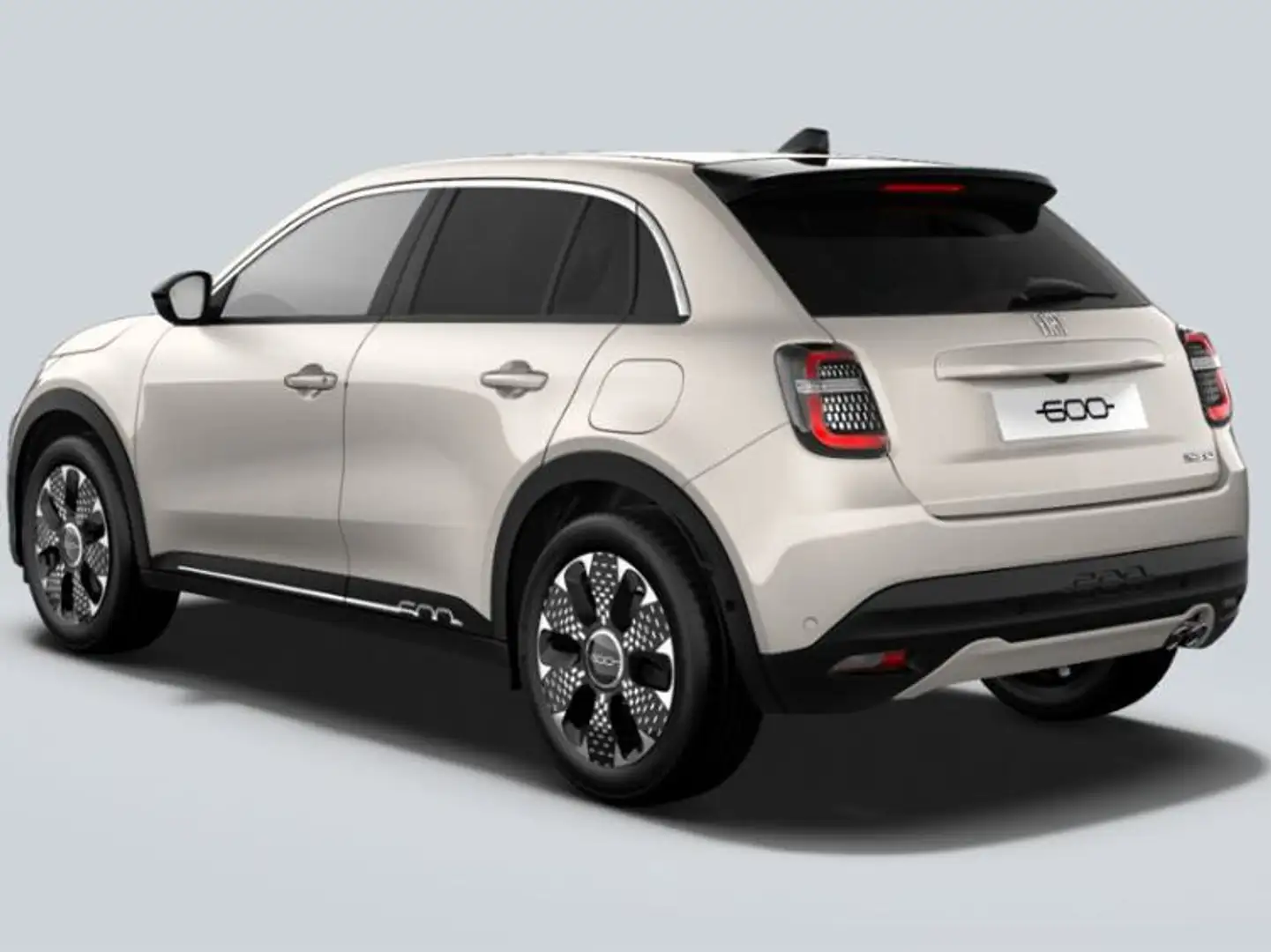 Fiat 600 Hybrid 145CV DCT MHEV La Prima Beige - 2