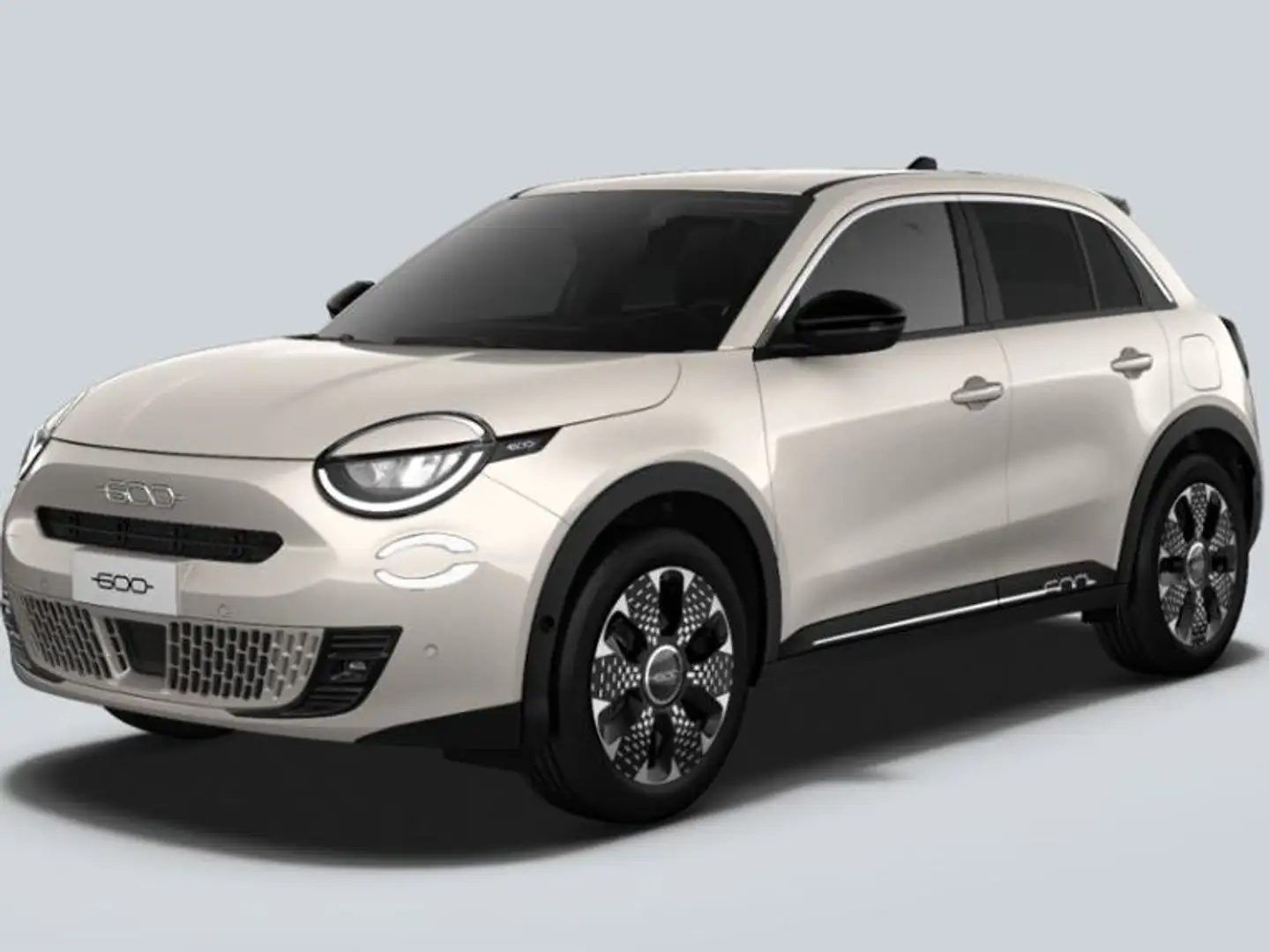 Fiat 600 Hybrid 145CV DCT MHEV La Prima Beige - 1
