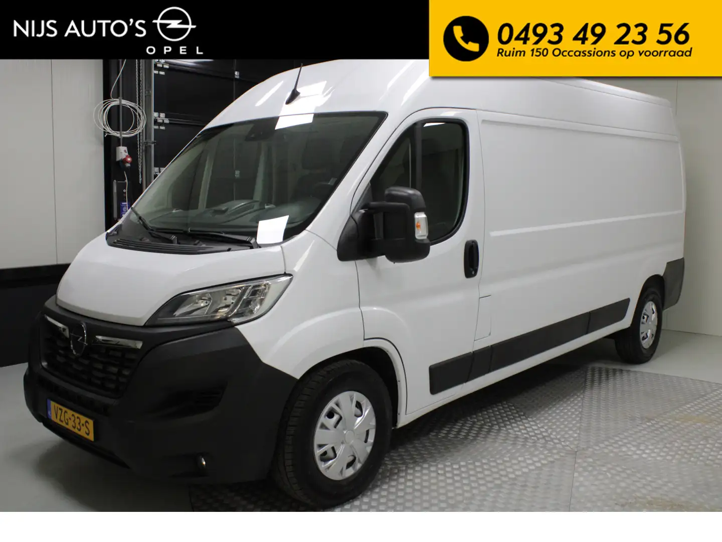 Opel Movano-e L3H2 Zwaar Edition 70 kWh | NL auto | airco | navi White - 1