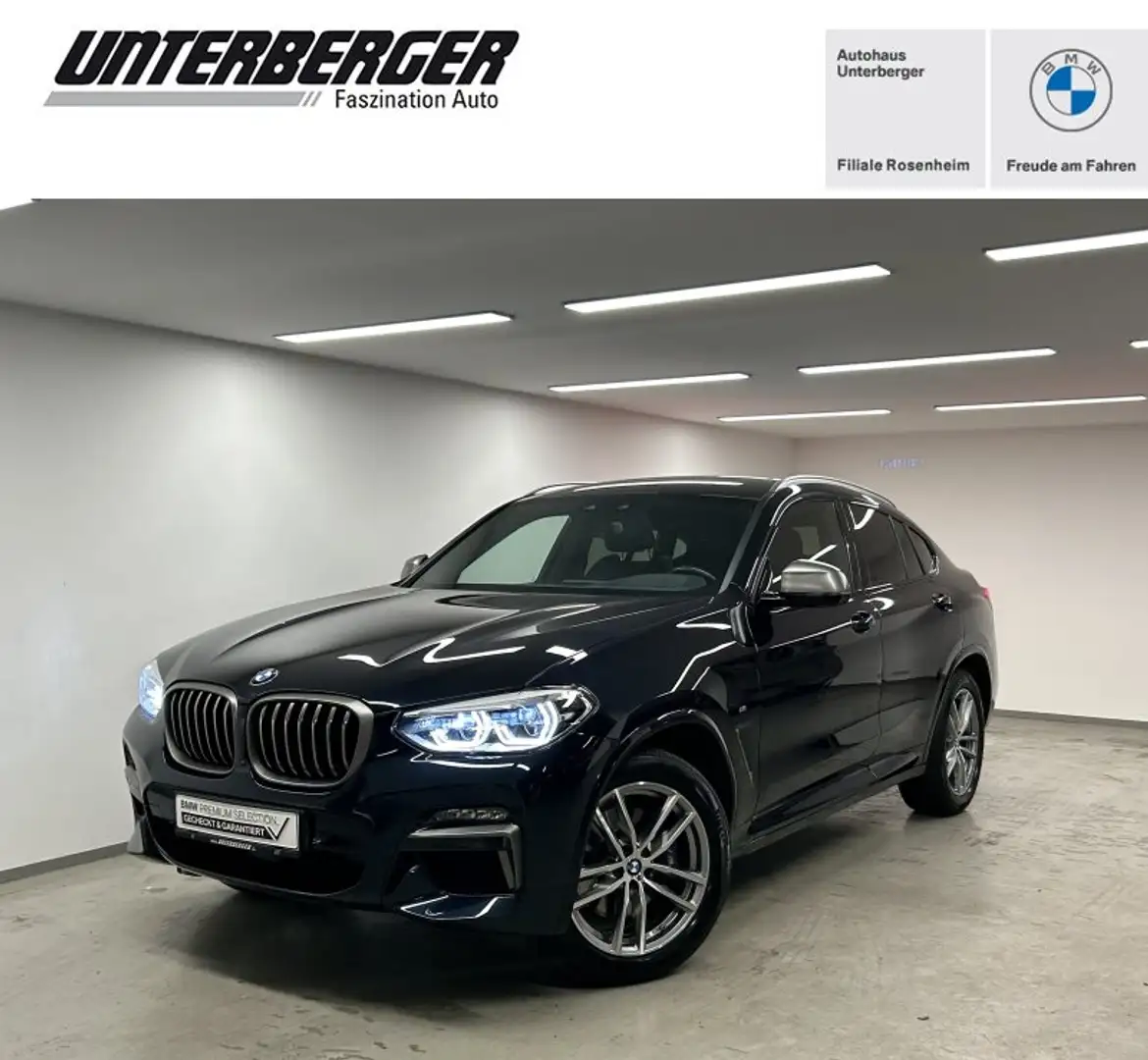 BMW X4 M 40d M Sportpaket Head-Up HiFi DAB LED Standhzg. AH Schwarz - 1