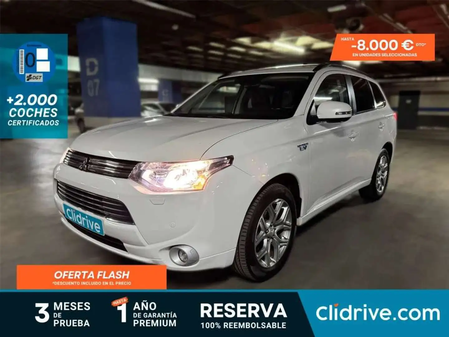 Mitsubishi Outlander PHEV Kaiteki 4WD Blanco - 1