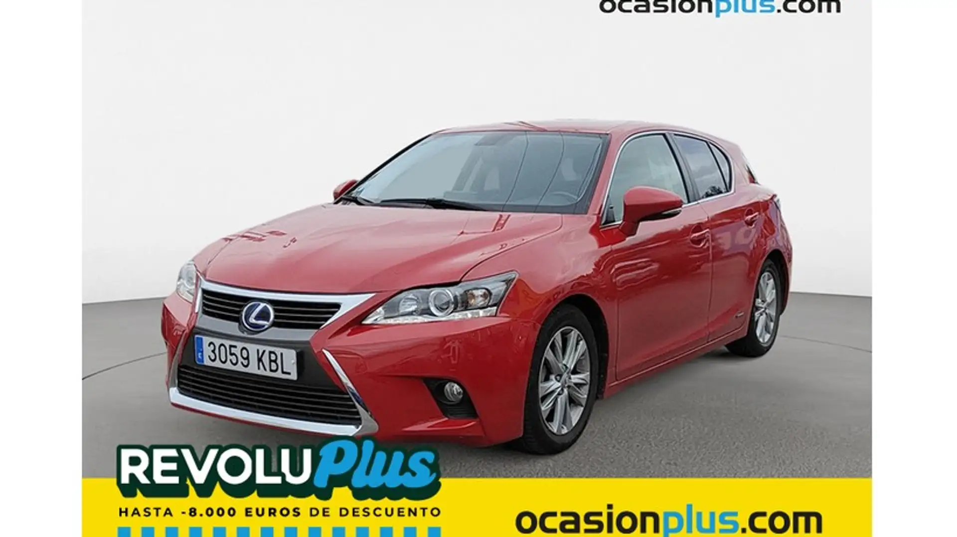 Lexus CT 200h Executive Tecno Rojo - 1