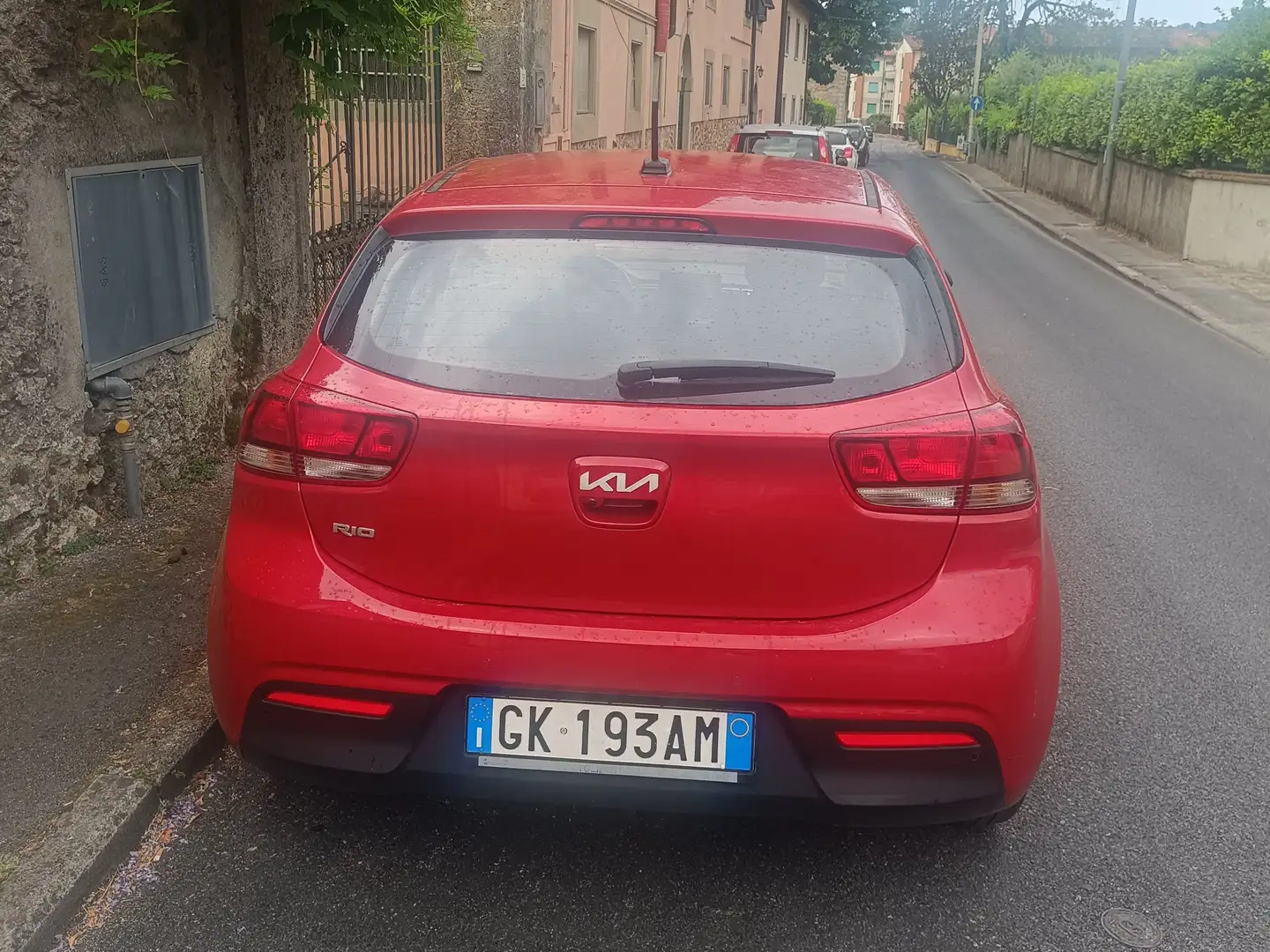 Kia Rio Rio 1.2 Style Gpl 82cv Rosso - 2