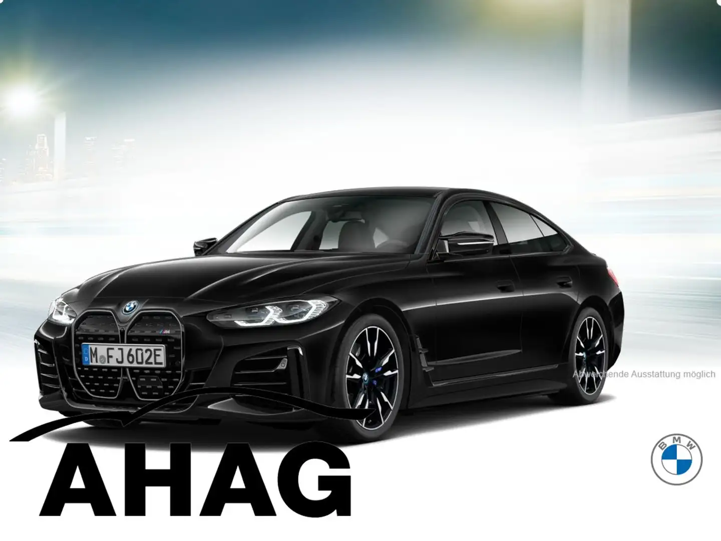 BMW i4 M50 Schwarz - 2