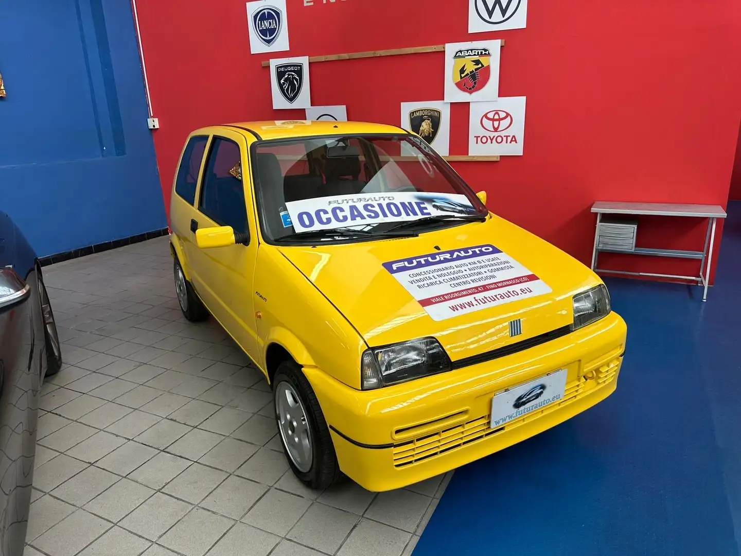 Fiat Cinquecento Cinquecento 1.1 Sporting Neo Patentati Gelb - 2