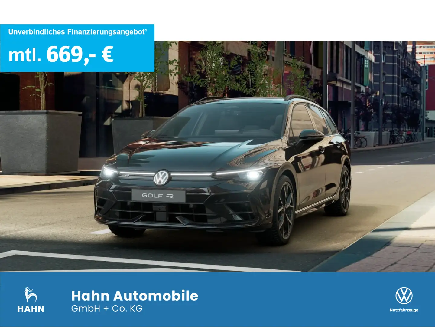 Volkswagen Golf Variant R 2,0 l TSI 4MOTION 245 kW/333 PS Schwarz - 1