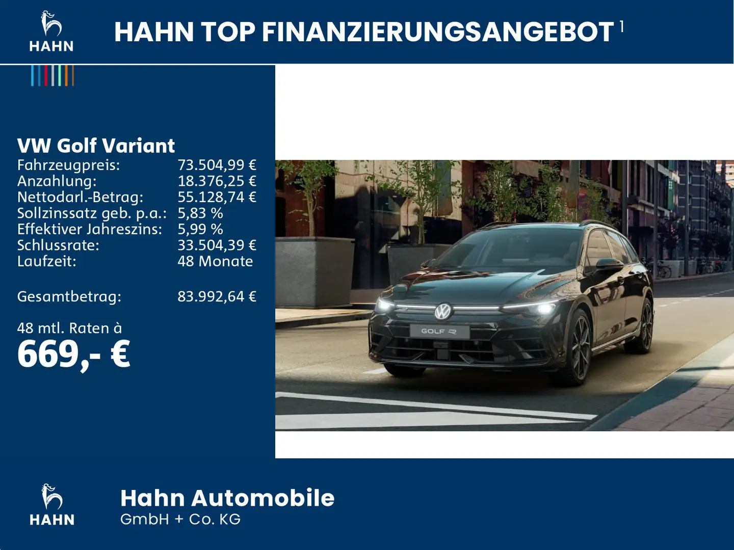 Volkswagen Golf Variant R 2,0 l TSI 4MOTION 245 kW/333 PS Schwarz - 2
