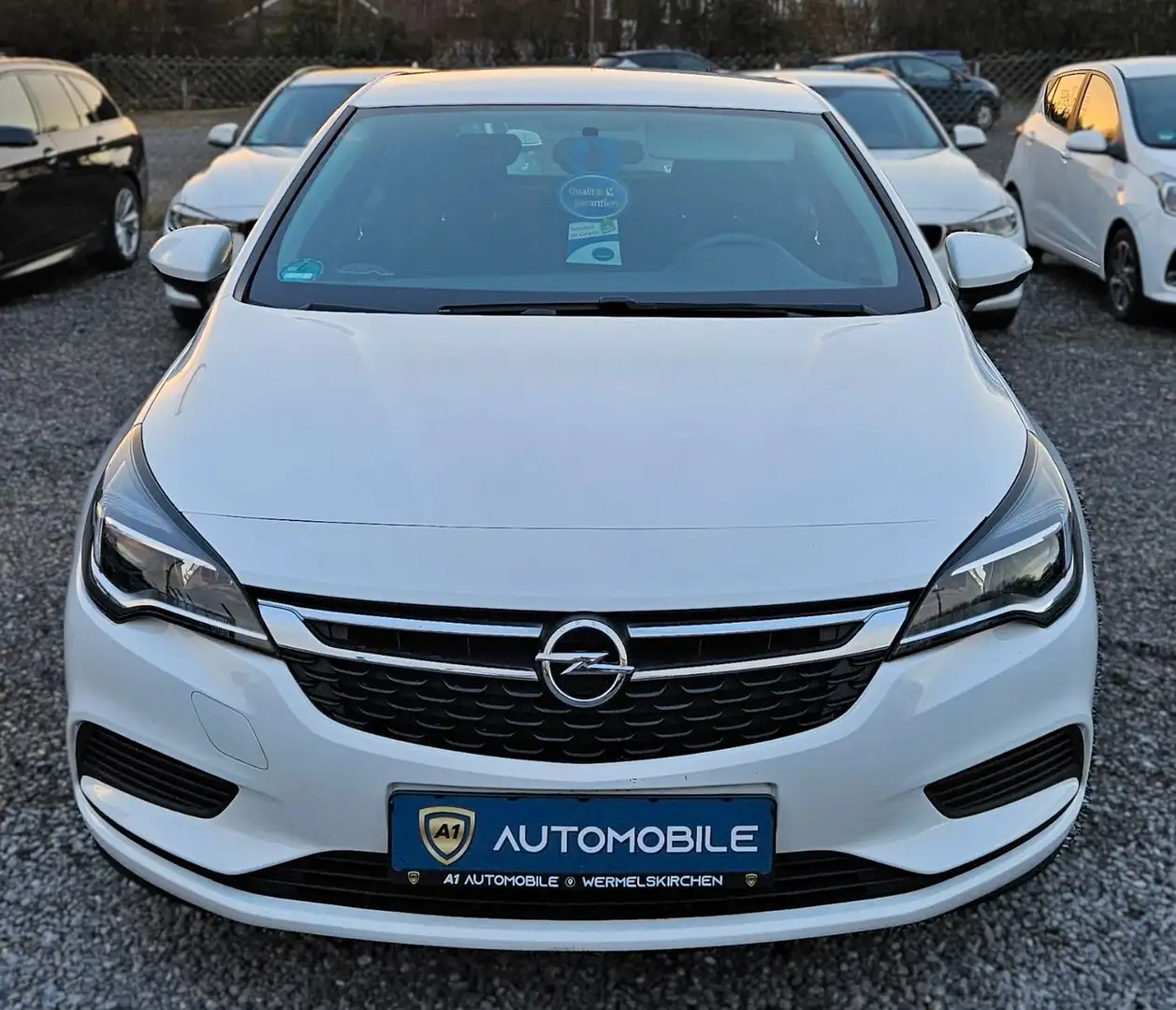 Opel Astra K Lim.°KLIMA°TEMPOM.°SCHEKHEFT° Blanc - 2