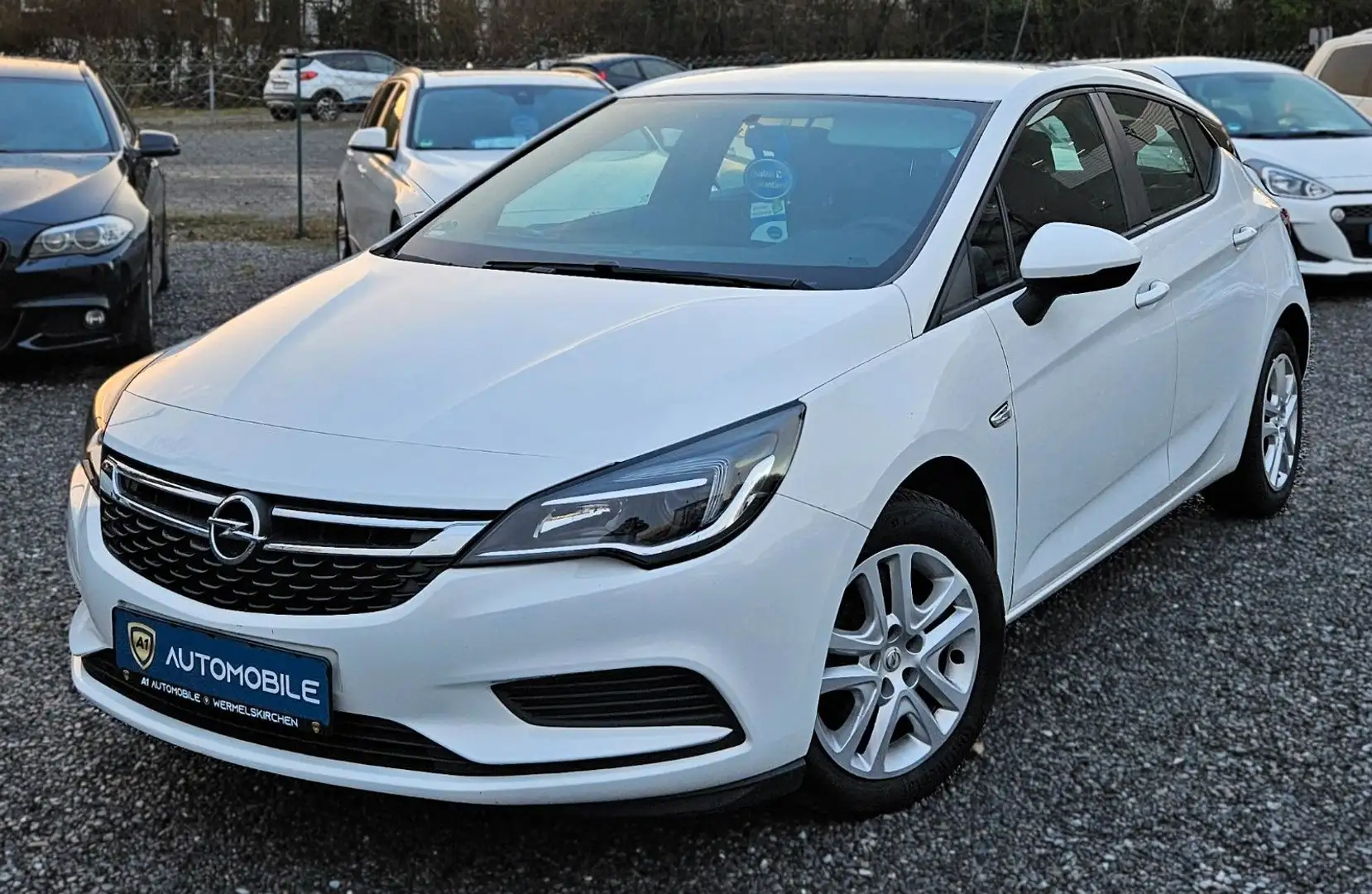 Opel Astra K Lim.°KLIMA°TEMPOM.°SCHEKHEFT° Blanc - 1