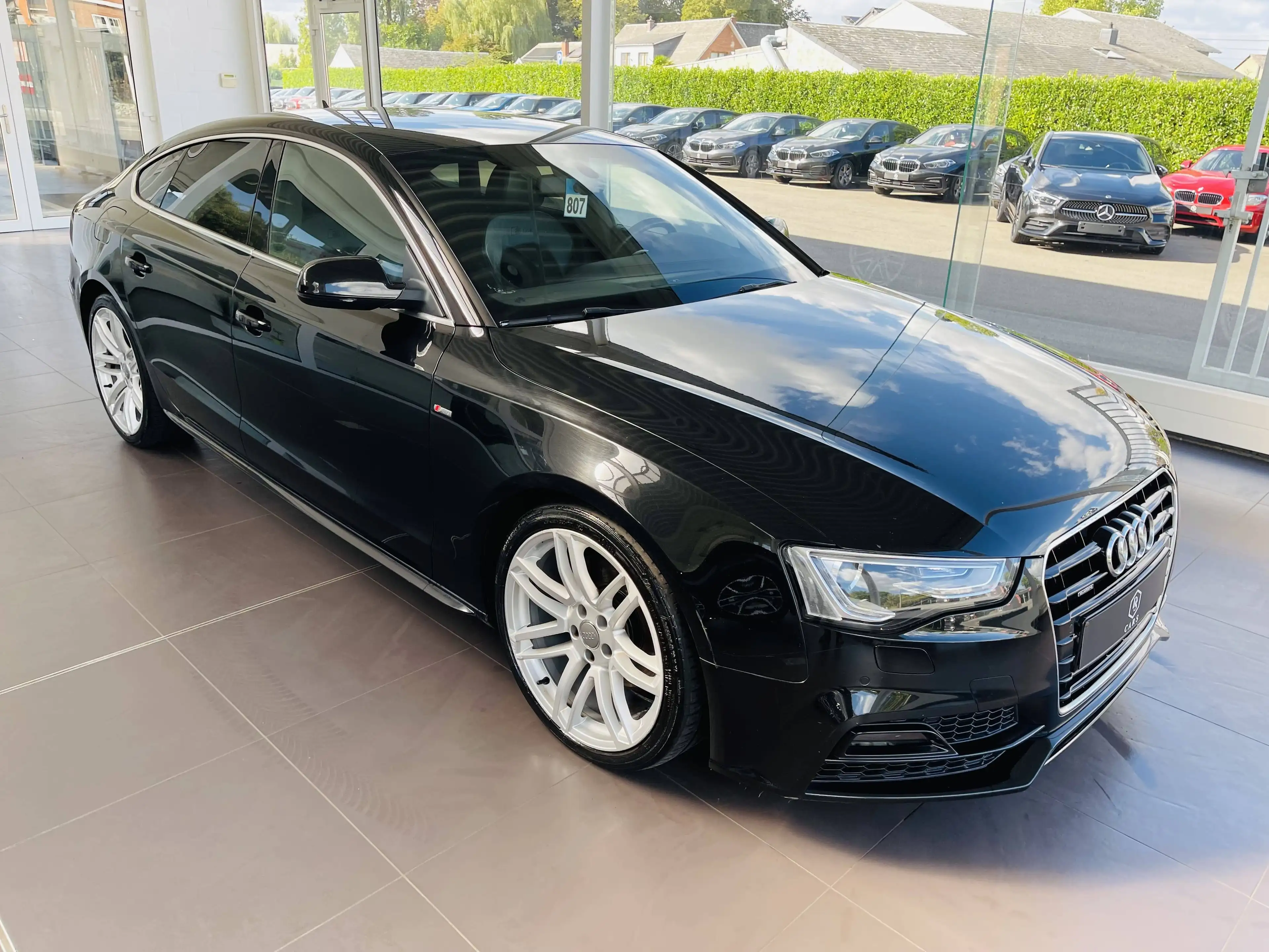 Audi A5 Sportback 2.0 TDi *** GARANTIE + S-LINE + LED + GPS + CUIR *** — photo 4