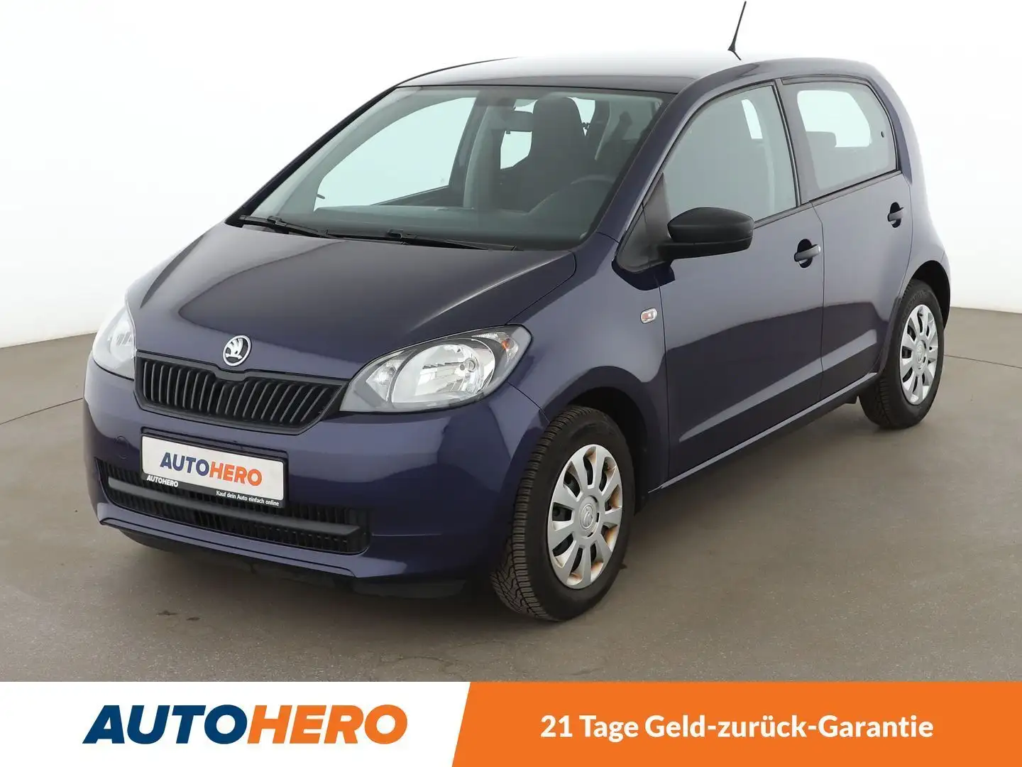 Skoda Citigo 1.0 MPI Cool Edition*KLIMA*SITZHEIZUNG*GARANTIE* Blau - 1