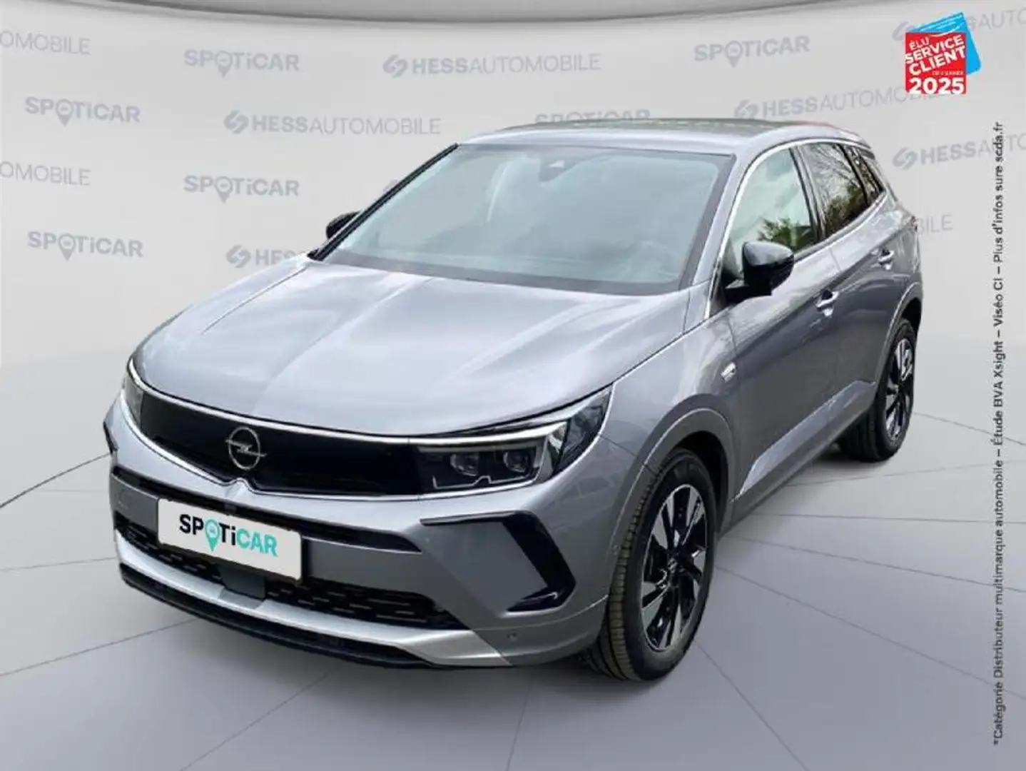 Opel Grandland 1.6 Turbo 225ch Hybride Elegance Business MY23 GPS Blanc - 1