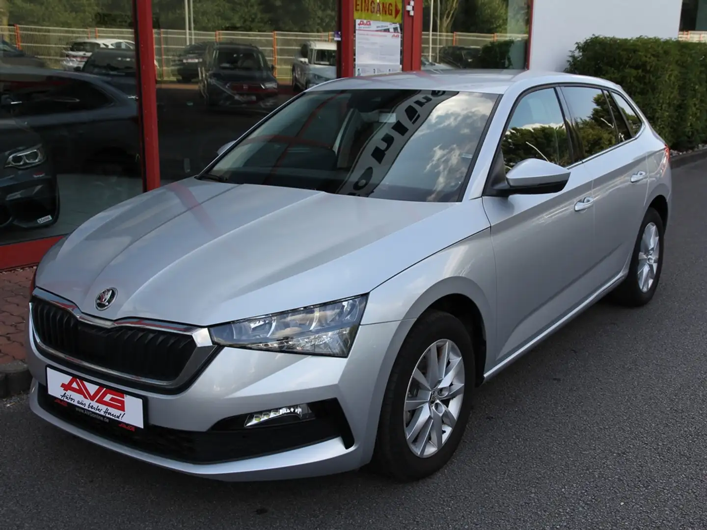 Skoda Scala Ambition LED CAM ALU Sunset wirelessSmart NSW Silber - 1