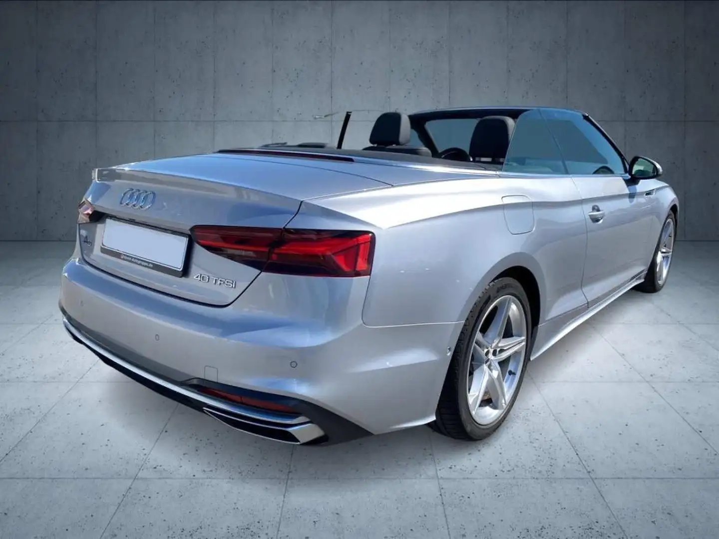 Audi A5 Cabriolet 40 TFSI advanced NAVI/LED/LEDER/VIRTUAL Silber - 2
