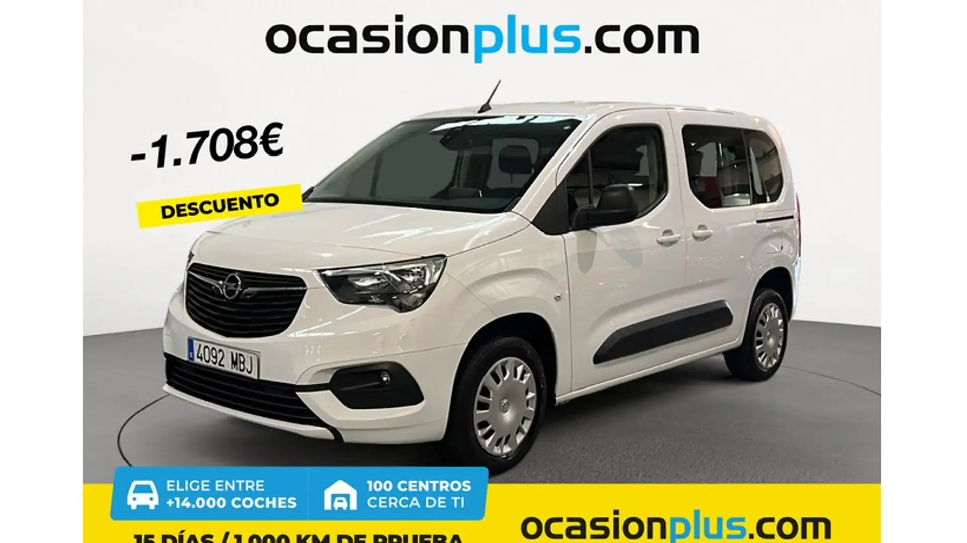 Opel Combo Life 1.5TD S/S Edition Plus L 100 Blanc - 1