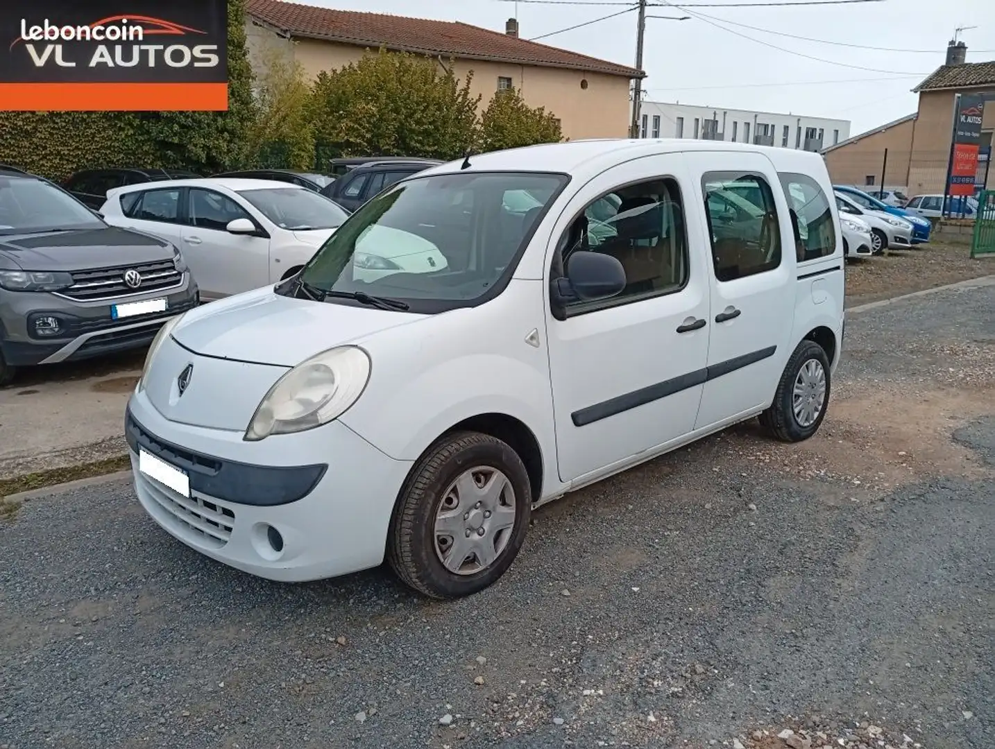 Renault Kangoo 1.5 DCI 75 cv Année 2013 5 places Blanc - 2