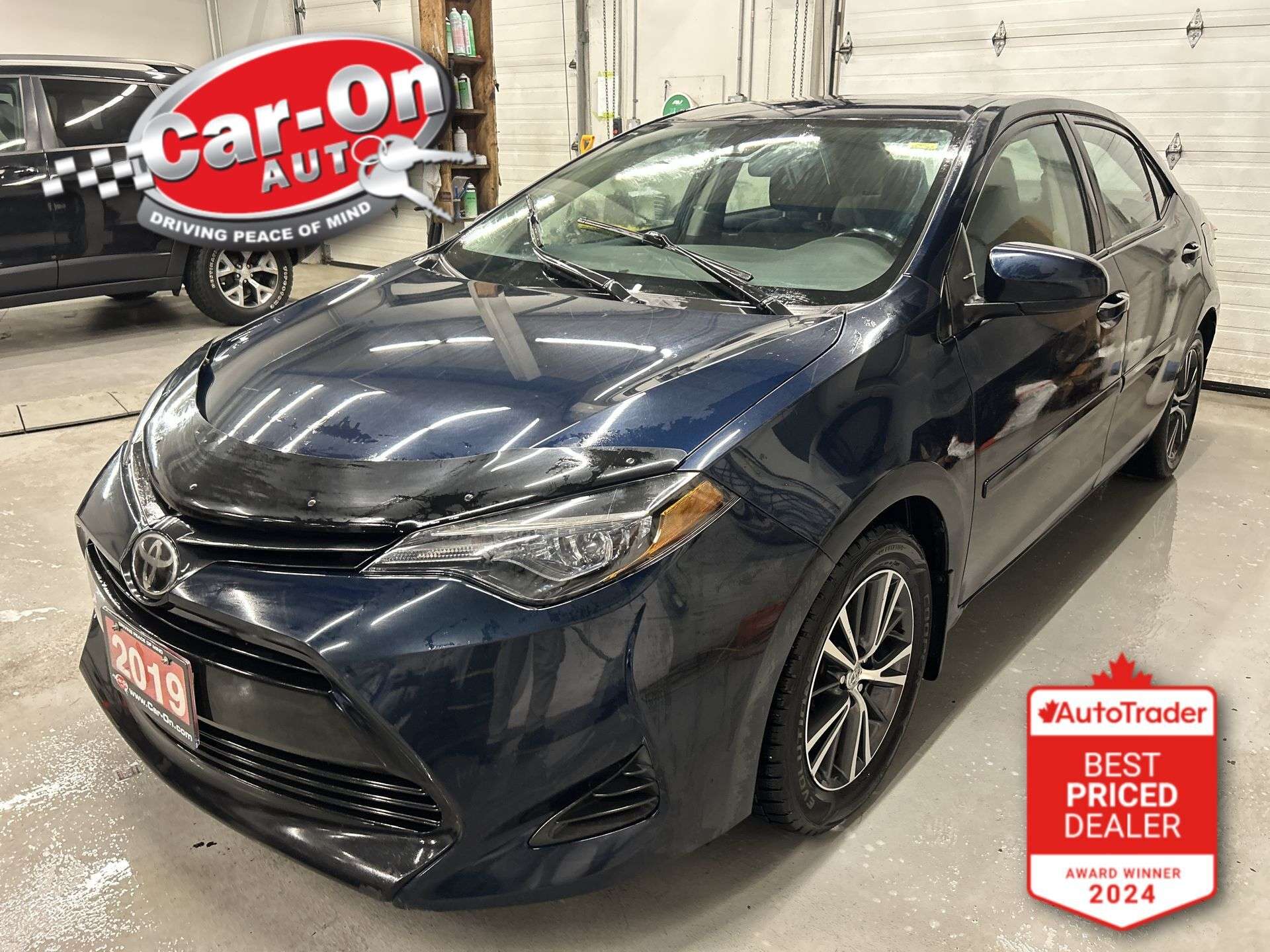 Blue 2019 Toyota Corolla Sedan Front-Wheel Drive Automatic