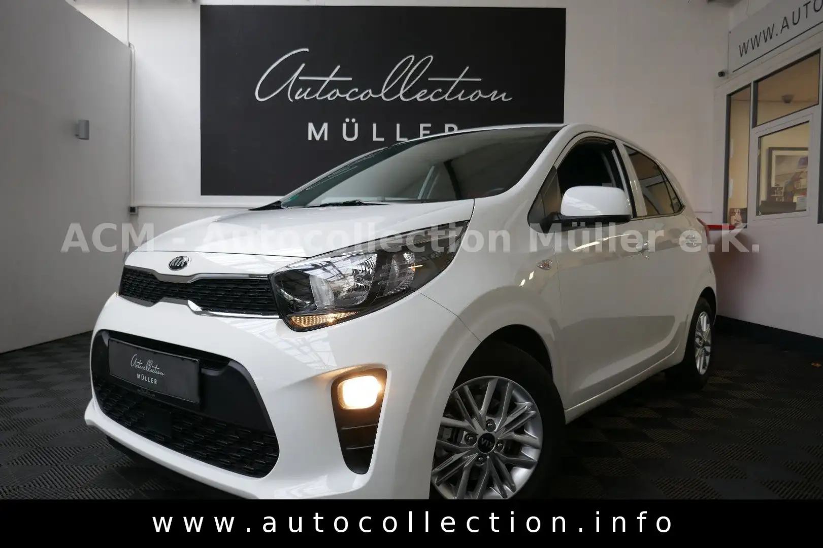 Kia Picanto Dream Team*1.Hand*Klima*FSE*Alu*Sitzh* Blanc - 1