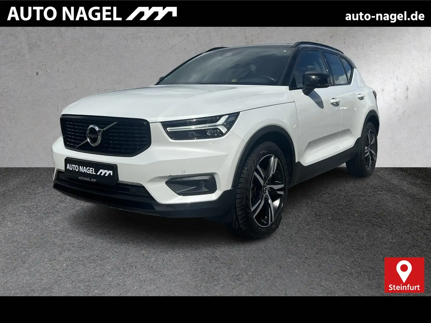 Volvo XC40 XC40 D4 Autom. AWD R-Design Weiß - 1