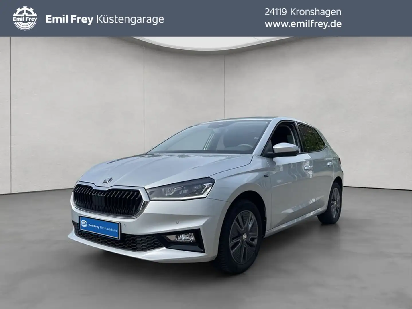 Skoda Fabia 1.0 TSI DSG Drive Silber - 1