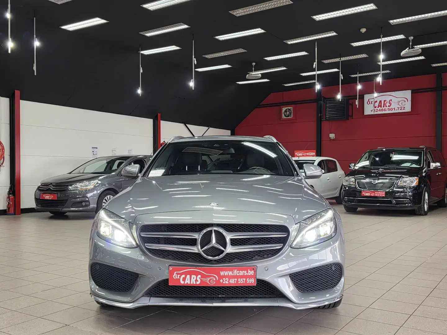 Mercedes-Benz C 220 C 220 d  7G-TRONIC AMG Line**NAVI**LEDER**XENON** Grau - 2