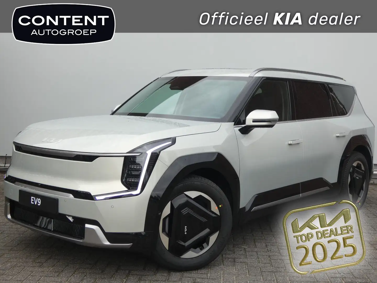 Kia EV9 99,8kWh 384pk AWD Dual Motor Plus Advanced | VERSC Zilver - 1
