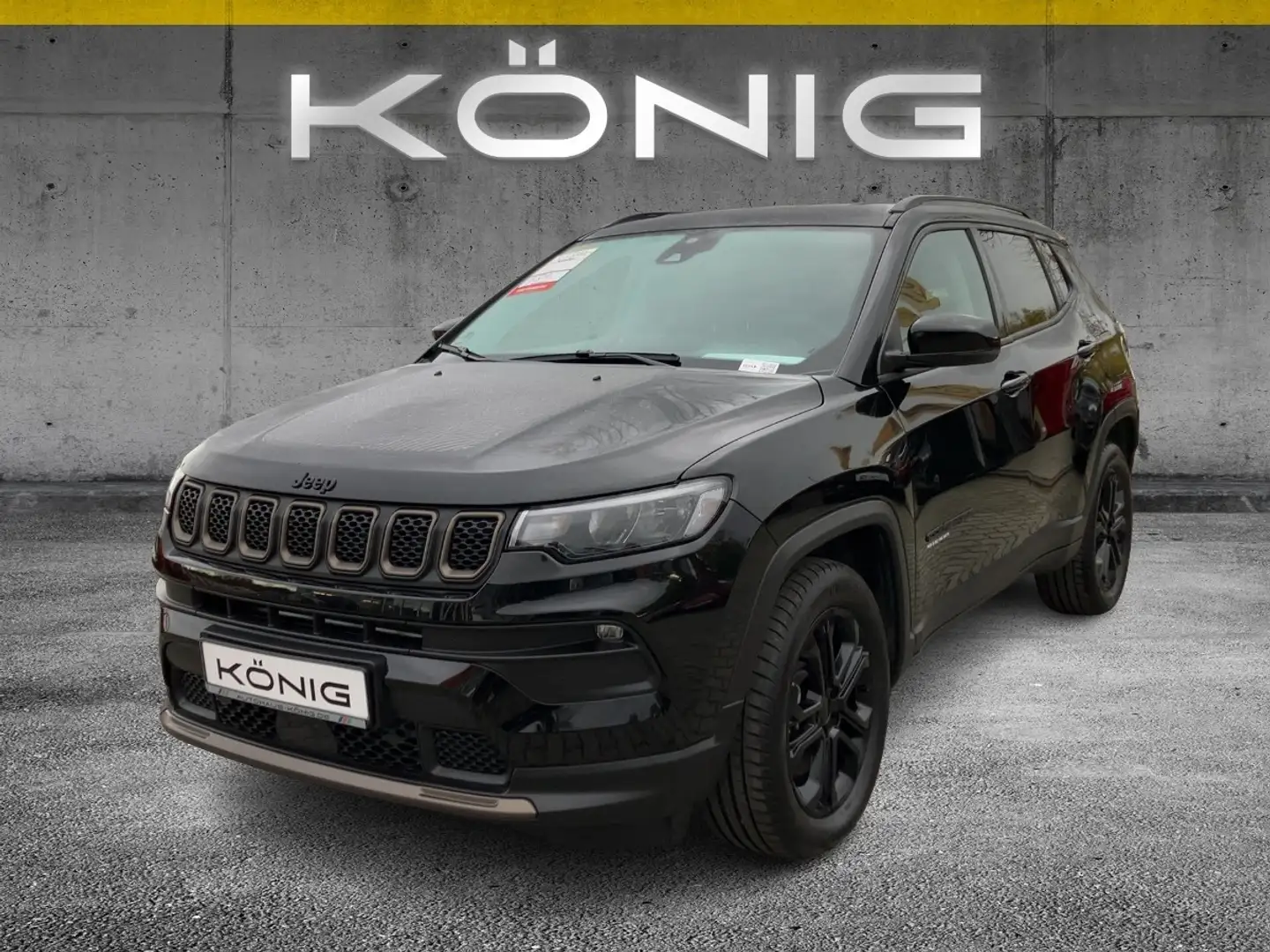 Jeep Compass Upland 180PS PHEV 4WD Automatik - ACC Noir - 1