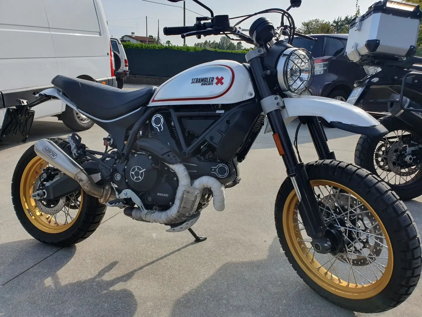 Ducati Scrambler Alb - 2