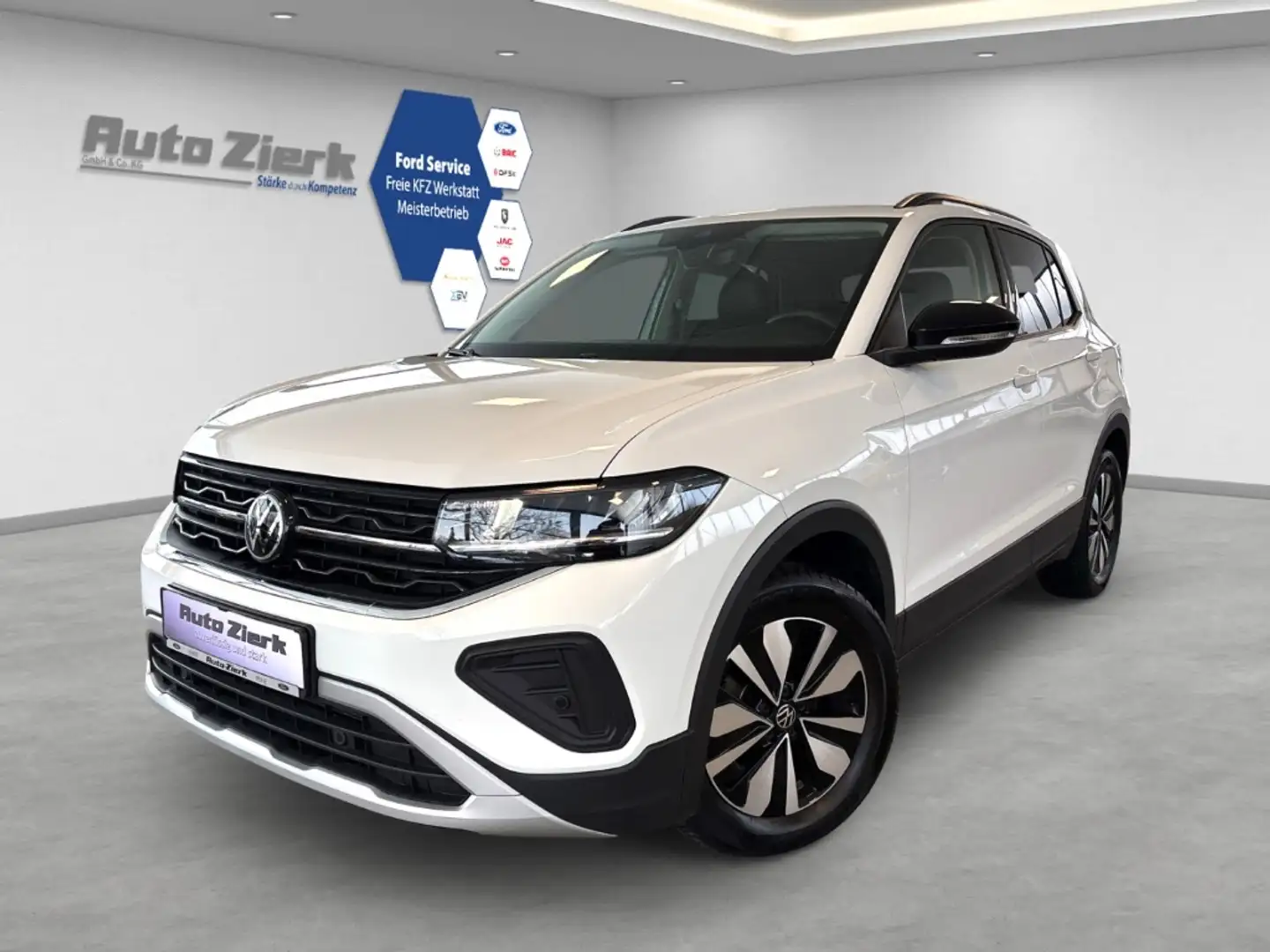 Volkswagen T-Cross 1.0 TSI Goal DSG ACC LED SHZ PDC ALLWETTER Weiß - 1